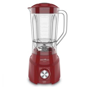 Liquidificador Turbo Vermelho Britânia 220v BLQ970V