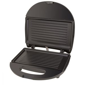 Mini Grill e Sanduicheira Inox Preto 750W Philco 220V