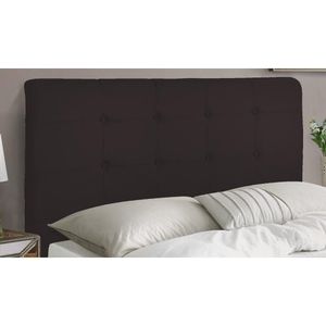 Cabeceira de Casal 140cm Luna I02 Corano Marrom Mpozenato