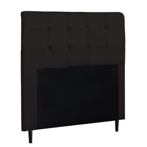 Cabeceira de Casal King 195cm Luna Suede Marrom Mpozenato