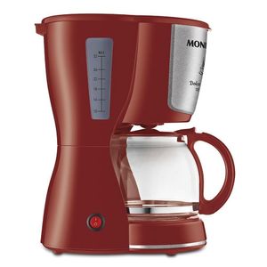 Cafeteira Elétrica Mondial Dolce Arome Inox C-32-32x-r Cafeteira-127v-vermelho/inox