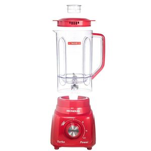 Liquidificador Mondial Turbo Power L-99-fr Liquidificador-220v-vermelho