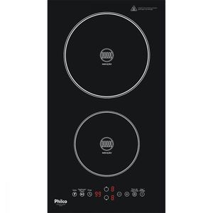 Cooktop De Indução Philco 2 Bocas 9 Potências 220v Pct02p