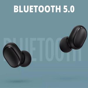 Fone de Ouvido Bluetooth Preto Para Redmi 9 / 9S