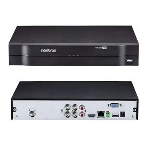 Kit Cftv 2 Cameras Segurança HD Full Hd Dvr Intelbras 4ch