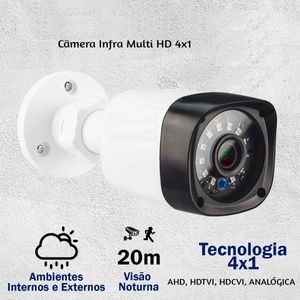 Kit Cftv 16 Cameras Segurança  Hd Dvr Intelbras 1116 S/ HD