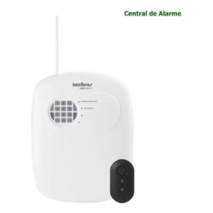 Kit Alarme Residencial Sem Fio + Kit 4 Câmeras Hd 720p Infra