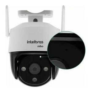 Camera Ip Wifi Inteligente Intelbras Im7 Giratoria 360 Externa Full Color + Cartão de Memoria 64gb