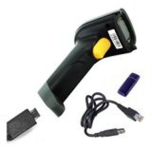 Leitor Wireless Scanner Código Barra Laser Sem Fio Usb 5600