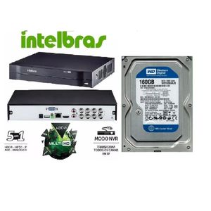 Dvr Mhdx Full Hd 8 Canais C/Hd