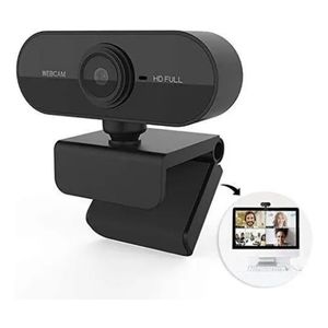 Webcam 1080p Full Hd Câmera Computador Microfone P/envio