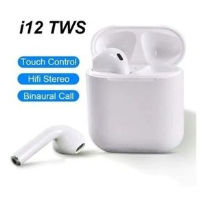 Fone De Ouvido I12 Tws Bluetooth Sem Fio Para IOS e Android