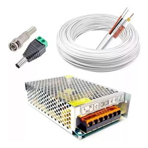 Kit Dvr Intelbras 16 Canais H.265 3tb 16 Câmeras Full Hd 20m