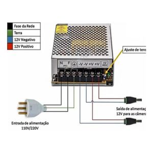 Kit Dvr Intelbras 16 Canais H.265 2tb 10 Câmeras Full Hd 20m