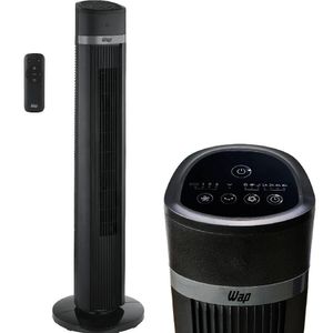 Ventilador Torre Wap Air Silence Controle Remoto 4 Velocidades 70W 127V