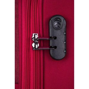 Mala De Bordo Poliester American Tourister By Samsonite Frankfurt Cadeado Vermelho P