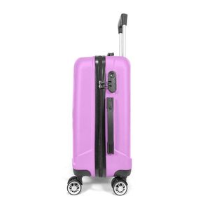 Mala De Bordo Abs 4 Rodas Adventure Fortt Rosa - Mab01-ra