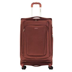 Mala De Viagem Grande Em Poliester Samsonite Kick Air Cadeado Tsa E Rodas Duplas 360º Vermelho G