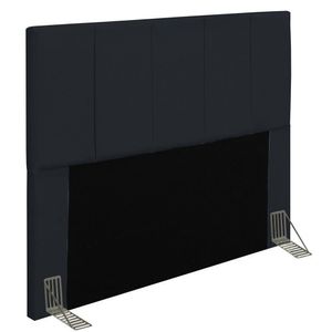 Cabeceira Cama Box Casal King 193cm Pérola D10 Corano Preto