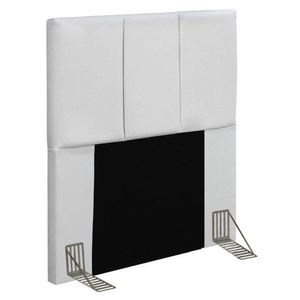 Cabeceira Cama Box Solteiro 90cm Pérola D10 Corano Branco