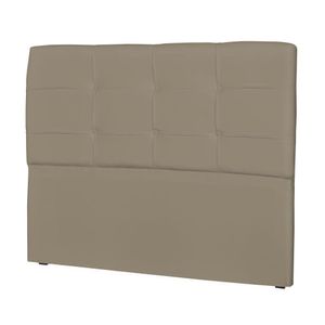 Cabeceira Casal Cama Box 195cm London Corino Areia