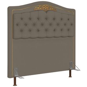 Cabeceira Cama Box Casal 140Cm Corano Areia