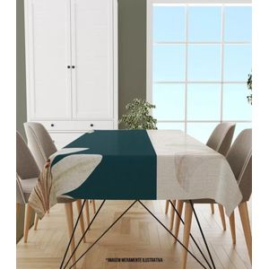 Toalha De Mesa Retangular 6 Lugares Wevans Branco