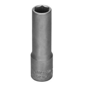 Soquete Sextavado Longo em Aço Cromo Vanadio 13 mm - Encaixe 1/2" Tramontina PRO