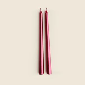 Vela  Vermelho 25cm para Castiçal A\CASA