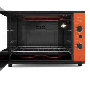 Forno Terim Elétrico Bancada Top 60 Collor 60 Litros Laranja 220V