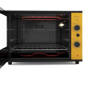 Forno Terim Elétrico Bancada Top 60 Collor 60L Amarelo 220V