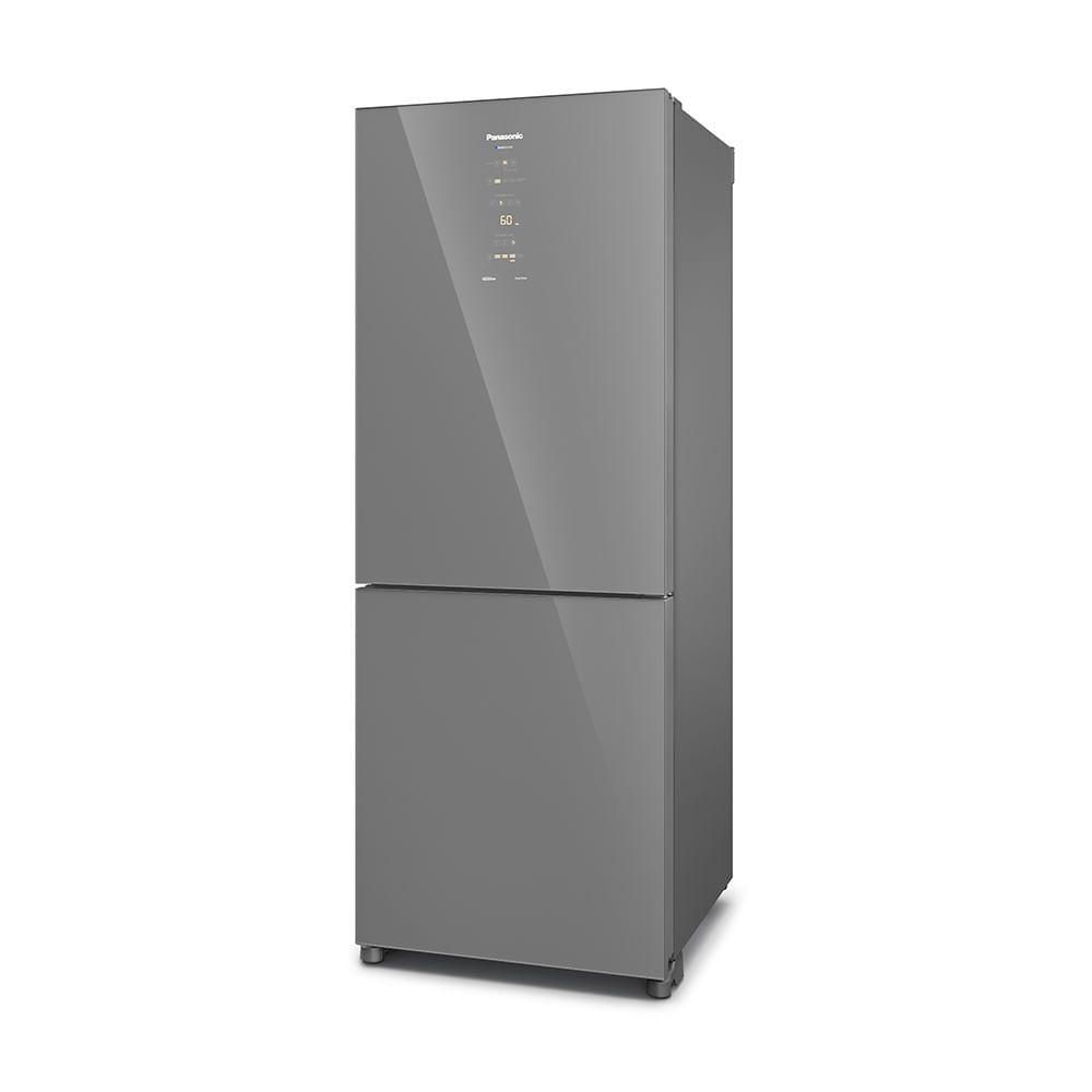 ハナハナ様 Geladeira Panasonic BB65 Diamond Glass Inverse Frost Free 450L