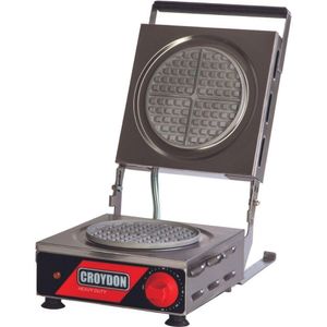 Wafleira Redonda Simples Mwrs Croydon Máquina De Waffle Mwrs 127V