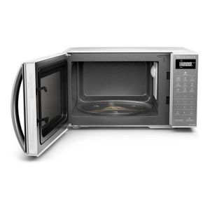 Micro-ondas Panasonic Tecnologia Pega Fácil 21L Branco Espelhado - ST27LWRU 127V