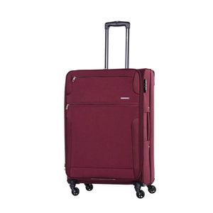 Mala De Viagem Grande Expansível Poliester Samsonite Bahia Cadeado Tsa E Rodas 360 Vinho G