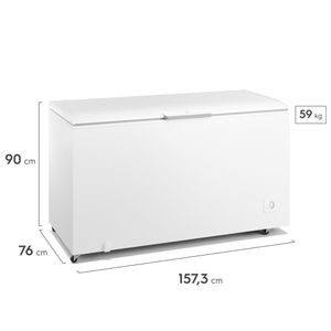 Freezer Horizontal Electrolux 513L com Tecnologia Inverter (HI550) 127V