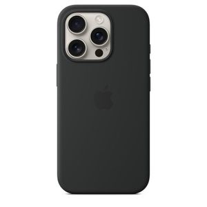 Capa com MagSafe iPhone 16 Pro, Apple, Silicone Preto