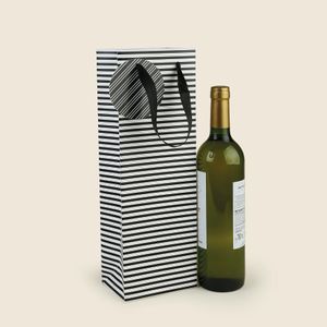 Sacola para Vinho Lines Papel - A\CASA