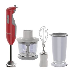 Kit Mixer Delight Vermelho e Panela Facile Oster