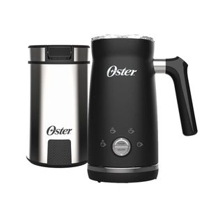 Kit Moedor de Café Inox e Espumador de Leite Oster