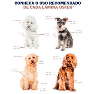Lâmina de Tosa 7F Oster Pro 3,2mm