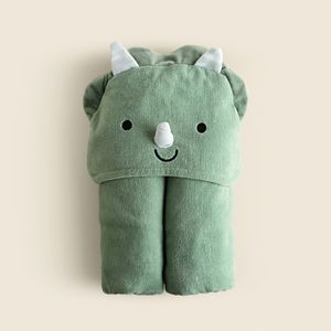 Toalha Poncho Algodão com Capuz Dino - A\BABY