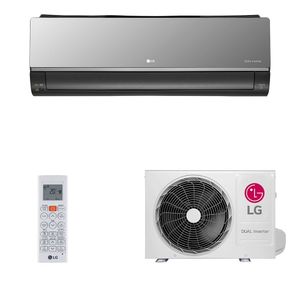 Ar-Condicionado LG Dual Inverter Voice Nano 12000 BTUs Quente/Frio S3-W12JAR7A - Cinza