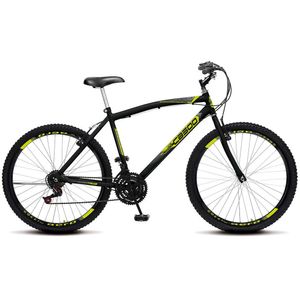 Bicicleta Colli Cazelle CB500 Aro 26 Freio V-Brake Quadro 18 - Preto Fosco