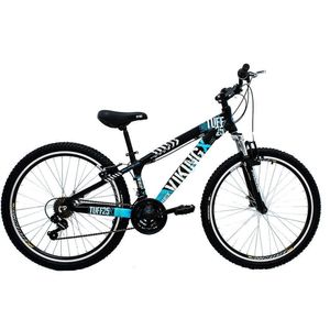 Bicicleta VikingX TUFF25 Freeride Aro 26 Preto Azul Vikingx