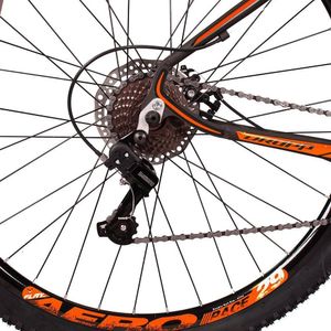 Bicicleta Dropp Z3 Aro 29 Câmbios Shimano Preto+laranja