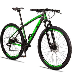 Bicicleta Dropp Z3 Aro 29 Câmbios Shimano Preto+verde