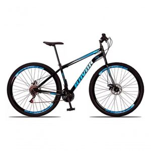 Bicicleta Bike Aço 21 Marchas Velocidades Aro 29 Cor:azul