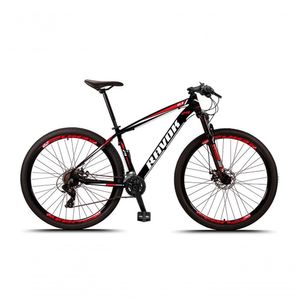 Bicicleta Bike Aro 29 Alumínio 21 Velocidades Shimano Suspensão Freio A Disco Cor: Vermelho Tam: 21"