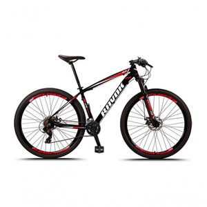 Bicicleta Bike Aro 29 Alumínio 21 Velocidades Shimano Suspensão Freio A Disco Cor: Vermelho Tam: 17"